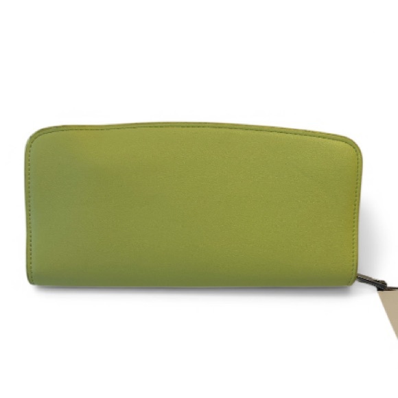 A New Day Lime Green Zip Wallet - Picture 1 of 16